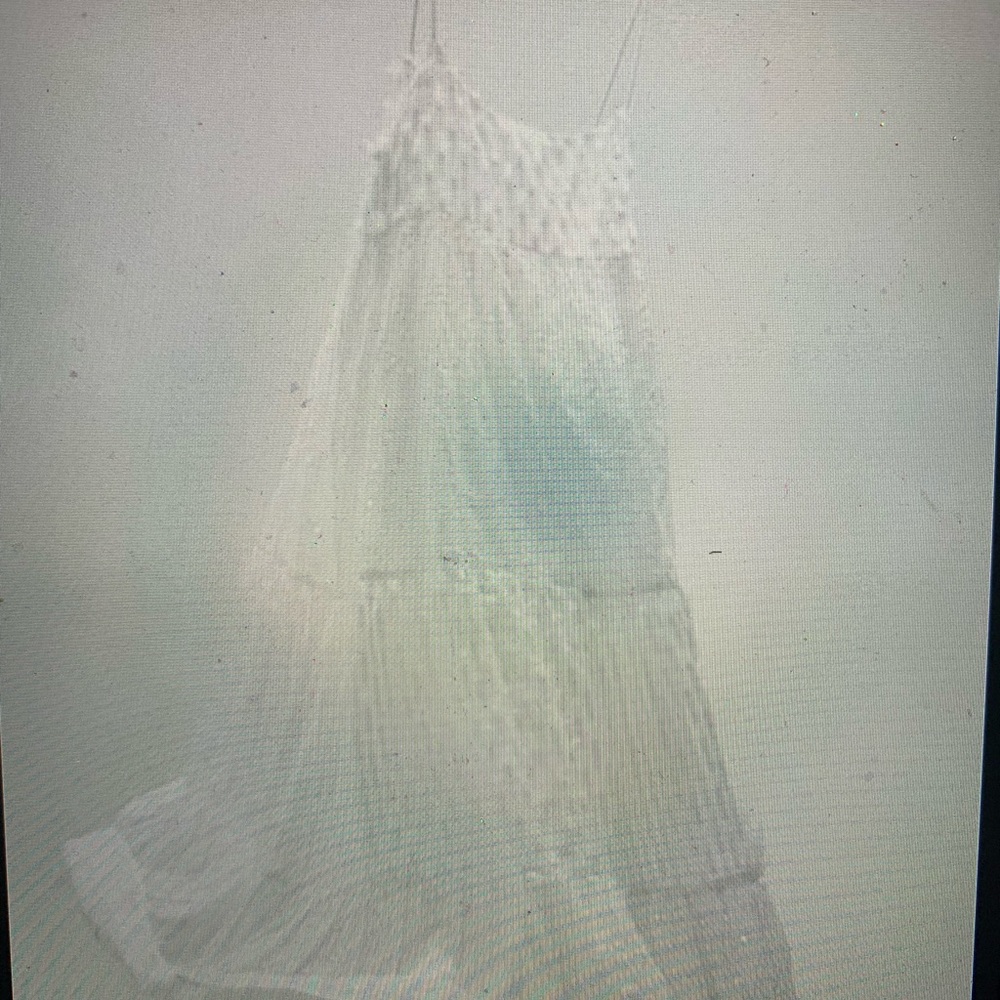 White summer dress from Zara like new